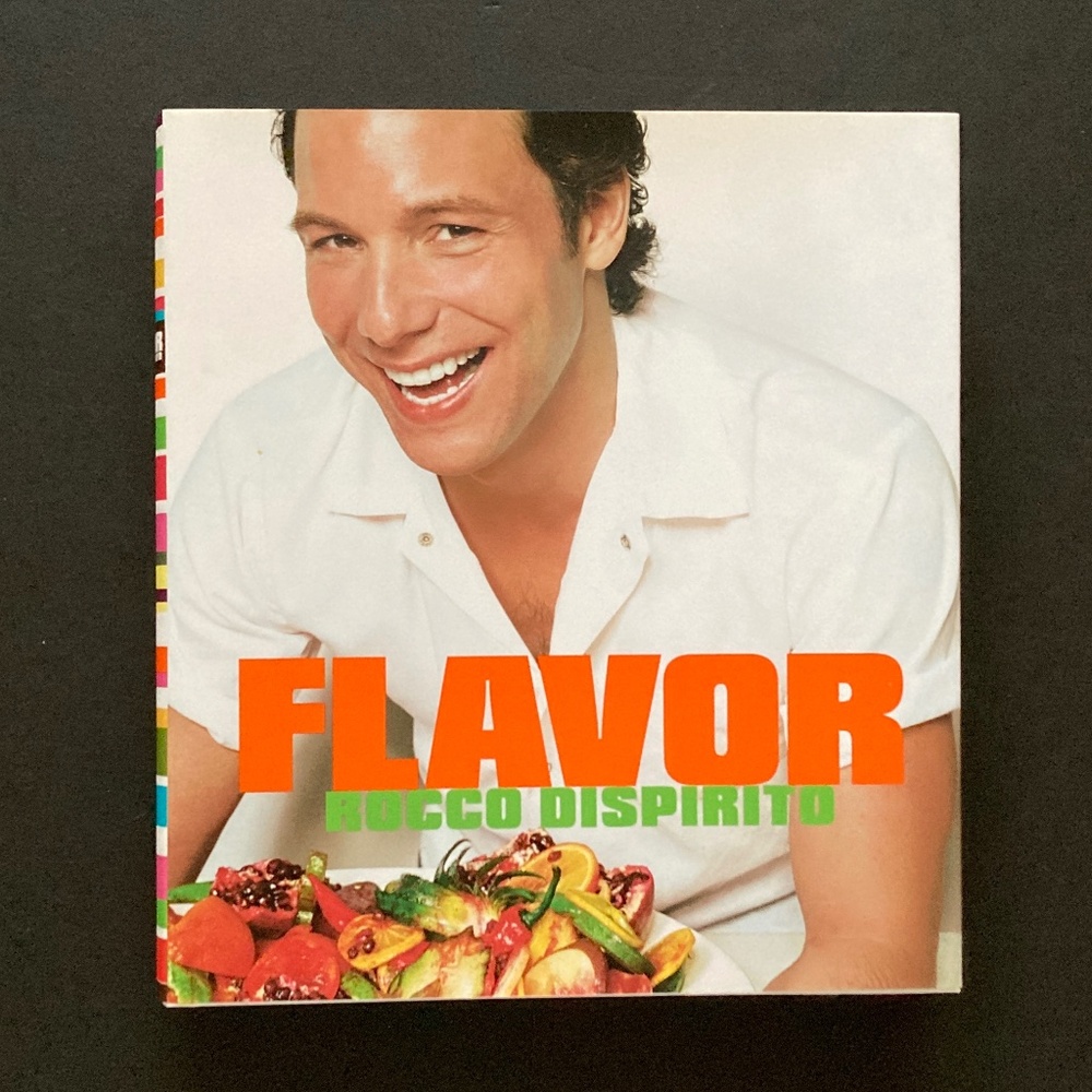 FLAVOR Rocco Dispirito Grab The Good Life/Suggested Menus & Recipes/Signed/NEW!